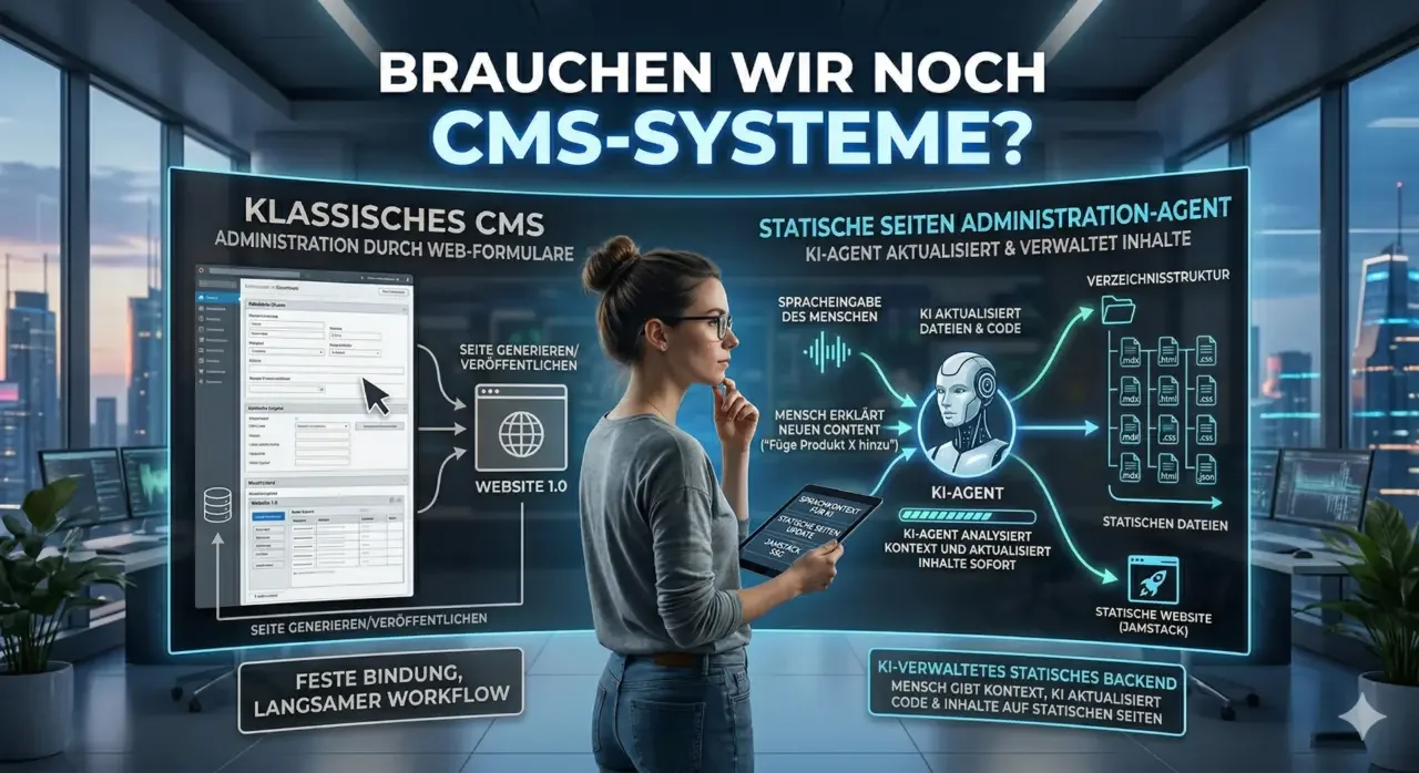 Brauchen wir noch CMS-Systeme?